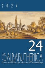 Okładka - Acta Albaruthenica. Tom 24 - Mikałaj Chaustowicz