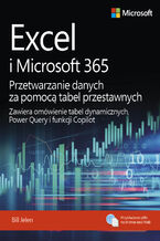 Excel i Microsoft 365 Przetwarzanie danych za pomocą tabel przestawnych. Zawiera omówienie tabel dynamicznych, Power Query i funkcji Copilot