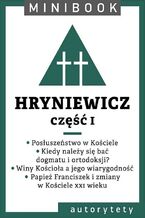 Okładka - Hryniewicz [teolog]. Minibook - Wacław Hryniewicz OMI