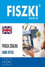 Okładka - FISZKI audio - angielski - Praca zdalna - Agnieszka Żebracka-Walasek