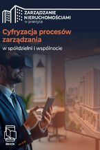 Okładka - Cyfryzacja procesów zarządzania w spółdzielni i wspólnocie - Praca zbiorowa