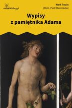Okładka - Wypisy z pamiętnika Adama - Mark Twain