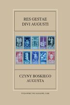 Okładka - Gestae Divi Augusti / Czyny Boskiego Augusta - Leszek Mrozewicz (red.), Karol Kłodziński, Paweł Sawiński (wstęp, tekst, tłumaczenie, komentarz historyczny)