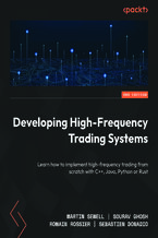 Okładka - Developing High-Frequency Trading Systems. Learn how to implement high-frequency trading from scratch with C++, Java, Python or Rust - Second Edition - Martin Sewell, Sourav Ghosh, Romain Rossier, Sebastien Donadio