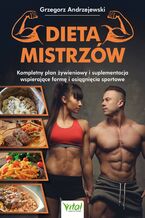 Okładka - Dieta Mistrzów - Grzegorz Andrzejewski