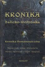 Okładka - Kronika halicko-wołyńska - Dariusz Dąbrowski, Adrian Jusupović
