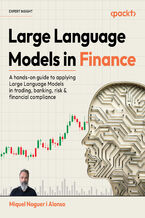Okładka - Large Language Models in Finance. A hands-on guide to applying Large Language Models in trading, banking, risk & financial compliance - Miquel Noguer i Alonso