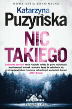 Okładka - Nic takiego - Katarzyna Puzyńska