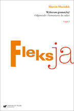 Okładka - Wybieram gramatykę! Odpowiedzi i komentarze do zadań. Cz. 2: Fleksja - Marcin Maciołek