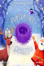 Okładka - Purpurowe gniazdo - Bożena Kraczkowska