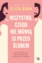 Okładka - Wszystko, czego nie mówią ci przed ślubem. Jak uchronić się przed konfliktami prawnymi w związku - Eliza Kuna