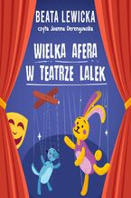 Okładka - Wielka afera w teatrze lalek - Beata Sarnowska