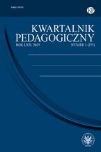 Okładka - Kwartalnik Pedagogiczny 2025/1 (275) - Joanna Madalińska-Michalak
