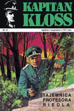 Okładka - Kapitan Kloss. Tajemnica profesora Riedla - Andrzej Zbych, Mieczysław Wiśniewski