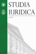 Okładka - Studia Iuridica, nr 106 - Sławomir Żółtek