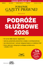 Okładka - Podróże służbowe 2026 - praca zbiorowa
