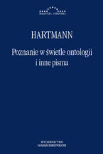 Okładka - Poznanie w świetle ontologii i inne pisma - Nicolai Hartmann