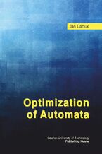 Okładka - Optimization of Automata - Jan Daciuk