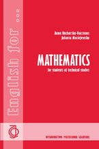 Okładka - English for Mathematics - Anna Kucharska-Raczunas, Jolanta Maciejewska