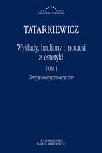 Okładka - Wykłady, bruliony i notatki z estetyki - Władysław Tatarkiewicz