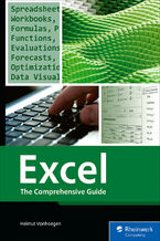 Okładka - Excel. Master Excel with Essential Skills and Advanced Techniques for Data Management and Analysis - Rheinwerk Publishing, Inc, Helmut Vonhoegen
