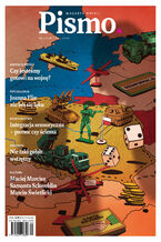 Okładka - Pismo. Magazyn Opinii 04/2026 - Adam Robiński, Marcin Świetlicki, Joanna Flis, Maciej Marcisz
