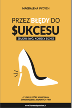 Okładka - Przez błędy do sukcesu. Zbuduj swój kobiecy biznes - Magdalena Pydych