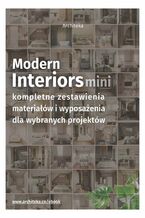 Okładka - Nowoczesne wnętrza - przydatne rozwiązania. Katalog z zestawieniami materiałów i wyposażenia - Ewa Kielek