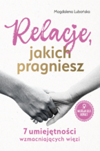 Okładka - Relacje, jakich pragniesz. 7 umiejętności wzmacniających więzi. Kobiety - Magdalena Lubońska