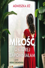 Okładka - Miłość, o której zapomniałam - Agnieszka Jeż