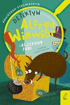 Okładka - Detektyw Alfred Wiewiór i bezcenny paw - Agnieszka Stelmaszyk