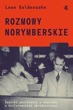 Okładka - Rozmowy norymberskie - Leon Goldensohn