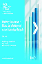 Okładka - Metody ilościowe - klucz do efektywnej nauki i analizy danych - Iga Kott, Katarzyna Sukiennik (red.)