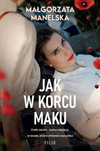 Okładka - Jak w korcu maku - Małgorzata Manelska