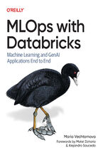 Okładka - MLOps with Databricks. Machine Learning and GenAI Applications End to End - Maria Vechtomova