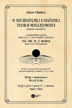 Okładka - O szczególnej i ogólnej teorji względności: (wykład przystępny) - Albert Einstein