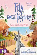 Okładka - Fela i jej kocie przygody. Fela i jej kocie przygody. Kotka ze słonecznych wydm - Małgorzata Korbiel