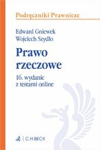 Okładka - Prawo rzeczowe z testami online - Edward Gniewek, Wojciech Szydło