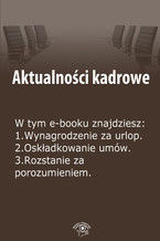 Okładka - Aktualności kadrowe, wydanie kwiecień 2014 r - Szymon Sokolnik