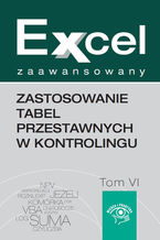 Okładka - Zastosowanie tabel przestawnych w kontrolingu - Wojciech Próchnicki