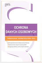 Okładka - Ochrona danych osobowych - wydanie listopad 2014 r - Xawery Konarski, Damian Karwala, Michał Bienias, Paweł Tobiczyk