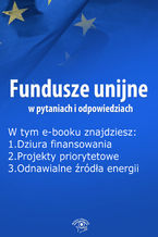 Okładka - Fundusze unijne w pytaniach i odpowiedziach, wydanie listopad 2014 r - Anna Śmigulska-Wojciechowska