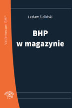 Okładka - BHP w magazynie - Lesław Zieliński