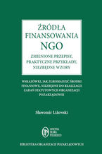 Okładka - Źródła finansowania NGO - Sławomir Liżewski