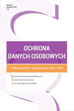 Okładka - Ochrona danych osobowych - wydanie maj 2015 r - Łukasz Onysyk, Joanna Łuczak, Marcin Sarna, Piotr Glen, Włodzimierz Dola, Jarosław Żabówka