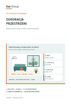 Okładka - Dekoracja przestrzeni – bezpłatny ebook KAR-GROUP - KAR-GROUP