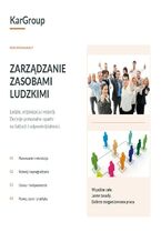 Okładka - Zarządzanie zasobami ludzkimi – bezpłatny ebook KAR-GROUP - KAR-GROUP