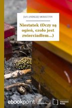 Okładka - Niestatek (Oczy są ogień, czoło jest zwierciadłem...) - Jan Andrzej Morsztyn