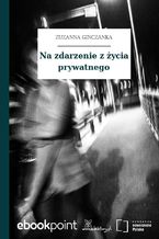 Okładka - Na zdarzenie z życia prywatnego - Zuzanna Ginczanka