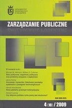 Zarządzanie Publiczne nr 4(10)/2009